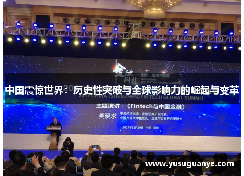 中国震惊世界：历史性突破与全球影响力的崛起与变革