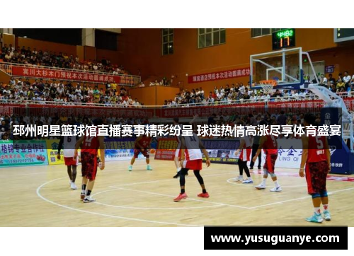 邳州明星篮球馆直播赛事精彩纷呈 球迷热情高涨尽享体育盛宴